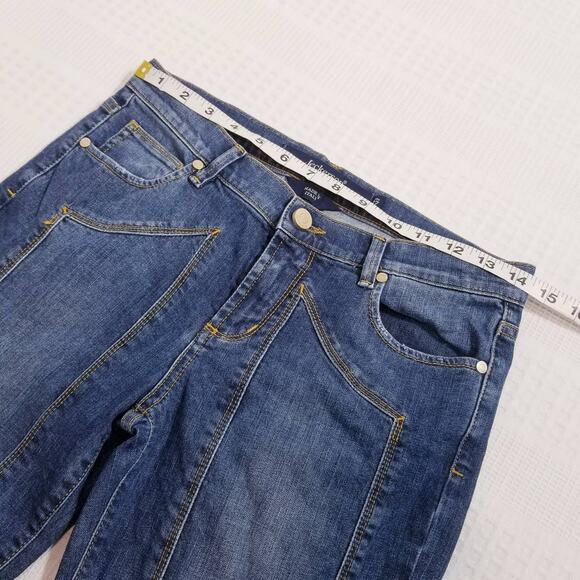 Jeckerson Jeans Judi Blue Denim Distressed - Picture 5 of 11